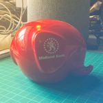 Midland Bank Red Elephant Piggy Bank Money Box Piggy Banks