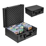 Graded Card Storage Box Portable Card Holder for Slabs Sports MTG Trading Cards