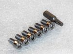 6x Fuel Filter Torx Screws Bolts M5 Stainless Steel Audi TT A3 2.0TDI S3 Q3 VW