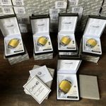 Job Lot Of 5 WORKING  Vintage COLIBRI Pocket Lighter Soft Flame Gold /chrome New