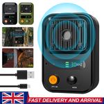 Ultrasonic Anti-Barking Device Pet Dog Control Outdoor Sonic Silencer Tool UK