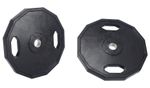 Pro Fitness Olympic Rubber Weight Plates 2 x 20kg