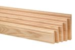 Solid Oak Skirting Ovolo Style Solid Oak Skirting Board - Choice of 5 sizes