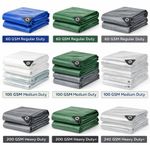 Tarpaulin Heavy Duty to Regular Waterproof Cover Tarp Ground Sheet Multi-Purpose