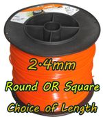 STIHL Strimmer Line 2.4mm - 30m 50m 100m 253m 420m Trimmer Cord