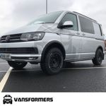 Volkswagen VW Transporter T6 2015-2019 Wheel Arch Trim Matte Black SWB & LWB