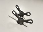 Vintage rare set of Gripfast Cycle, Bike? Pram? Wheel Wing Butterfly Nuts, rear 