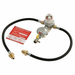 Automatic Changeover Valve LPG Propane Gas Regulator Kit - CORROSION RESISTANT
