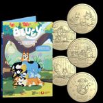 UK Stock: 2026 Australia Bluey 5x $2 Uncirculated Coins in Official Album