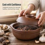 Earthenware Clay Pot - for Braising | for Simmering