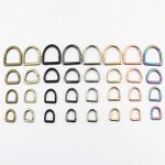 15-32mm D Rings Metal Buckle for Leather Craft Handbag Webbing Straps Pet Collar
