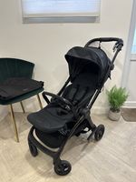 Mamas & Papas Airo Travel Pushchair & Newborn Carrycot In Black