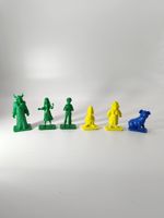 Kelloggs Disney Black Cauldron Figures Multiple Colours 1985