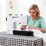 Electric Sewing Machine 38 Stitches Household Sewing Machine w/ Extension Table