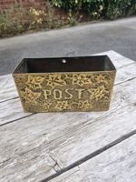Arts And Crafts Brass Post Holder