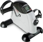Under Desk Bike Pedal Exerciser Arm/Leg Exercise Portable Mini Bike LCD Display