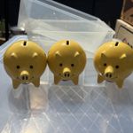 Rare Norwich Union Piggy Bank approximately 2000