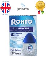 ROHTO ICE COOLING EYE DROPS ALL IN ONE RELIEF 13ml 0.4 fl oz USA IMPORT