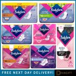 BODYFORM ULTRA GOODNIGHT SANITARY TOWELS WITH WINGS MAXI LONG DAILIES LARGE NEW