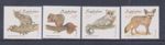 (F179-1) 1991 Zimbabwe set of 4stamps Small mammals (A) (NI2RS986)