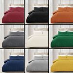 Duvet Cover Set King Size Stripe Luxury Duvet Quilt Cover Set Bedding Set Double