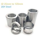ID 25mm to 120mm 20# Steel Stand Off Spacers Collar Bonnet Raiser Bushes Washers