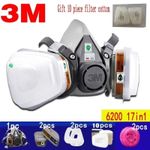2026 3M 6200 Gas Mask spray Paint Respirator Mask - High Quality Protection - UK