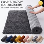 Large Shaggy Area Rugs Fluffy Carpet Non Slip Living Room Bedroom Runner Rug Mat