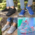 Boys Girls Wide Fit Trainers Wide Toe Box School Shoes Kids Barefoot Sport Shoes