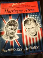 BRUCE WOODCOCK V JOE BAKSI HEAVYWEIGHT @ HARRINGAY ARENA 15TH APRIL 1947