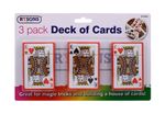 Rysons 3 Pack Deck of Playing Cards Magic Tricks Games Fun Entertainment