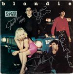 DEBBIE HARRY Signed 'Plastic Letters' Photograph - Rock Band - 8"x8" reprint
