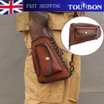 TOURBON Hunting Leather Rifle Recoil Pad Shotgun Cheek Rest Gun Buttstock Cover