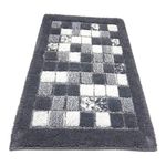 Bathroom Rug Manifattura Ferro MOSAICO Anthracite 13623