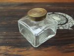 Writing Slope Box inkwell 45 mm square by 40 mm high (25)