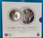 Kate Middleton Prince William Royal Wedding Silver Coin Family 2011 Catherine UK