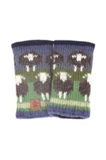 Pachamama Flock Of Herdwick Sheep Handwarmers, Hand Made, Lined, 100% Wool Outer