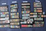 BARBADOS/BERMUDA/BAHAMAS/CAYMAN ISLES ON STOCK CARDS (260 stamps)