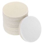3-Inch Wool Polishing Pad Hook and Loop Buffing Wheel 8Pcs