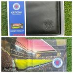Official Glasgow Rangers FC Ibrox Stadium Leather Embossed Wallet Boxed