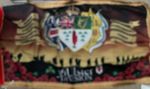 Large 5Ft By 3Ft Double Sided 36th Ulster Division Flag