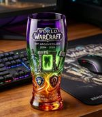 World of Warcraft 22nd Anniversary Pint Glass 500ml 2004–2026 Alliance & Horde