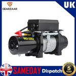 Electric Winch 6125KG/13500LBs Steel Rope For Garage & wire remote Recovery