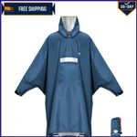 3-in-1 Backpack Compatible Poncho – Lightweight Rain Protection for Adults