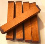 5 Mahogany Rough Sawn Pen Blanks