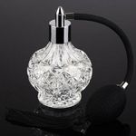 Crystal Perfume Vintage Bottle 80ml Bulb Empty Refillable Bottles 80ml
