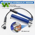 Hose Crimper High Pressure Hydraulic Hose Crimping Handheld with 7 Sets of Dies