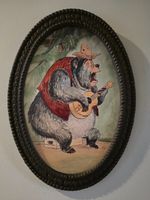 Disney Country Bears Jamboree Big Al Replica Portrait