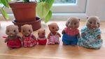 Sylvanian Families, Beaver 'Waters' Family X 6
