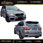 FOR BMW X5 F15 AEROKIT BODYKIT CARBON LOOK SPLITTER DIFFUSER SIDE SKIRTS 2013-18